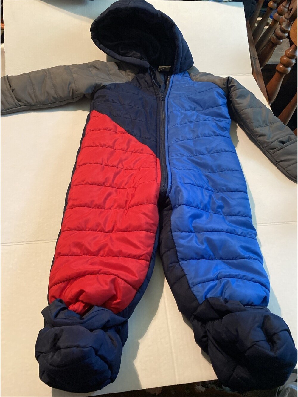 NWT - First Impressions - Fleece Lined Hooded Snowsuit •Size 18 Mos